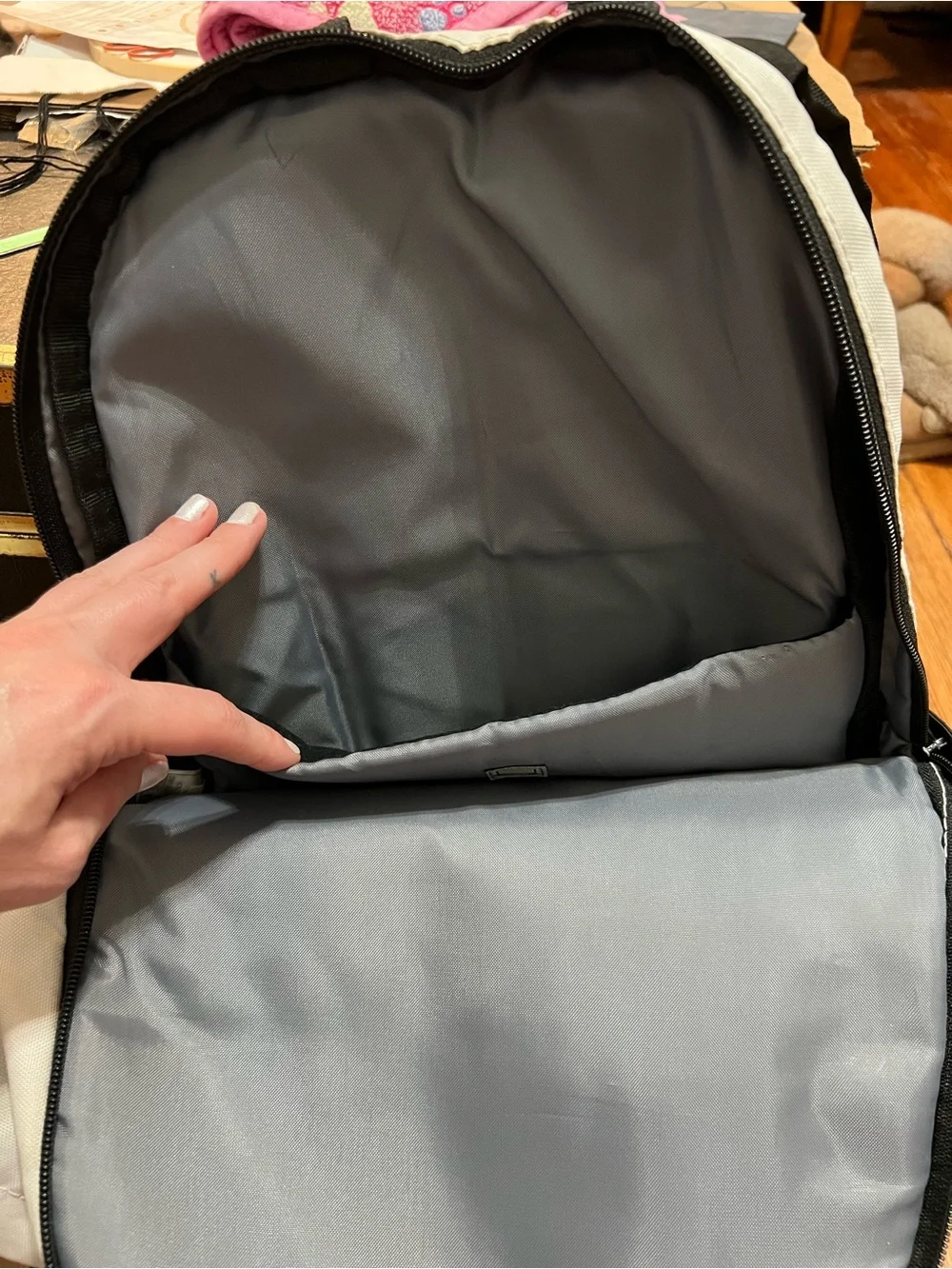 adidas Black and White Everyday Backpack